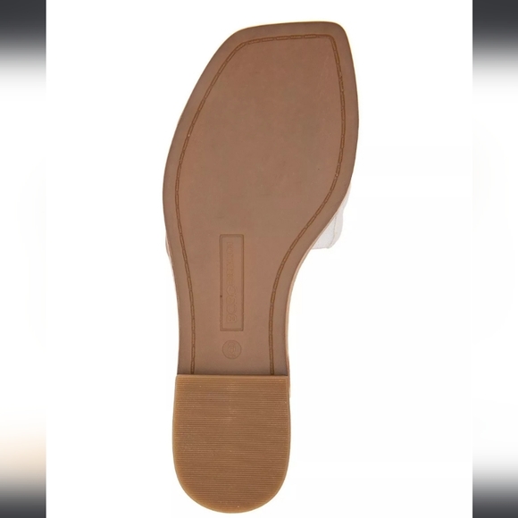 BCBGeneration Laila Flat Sandal White 8 - Picture 5 of 9